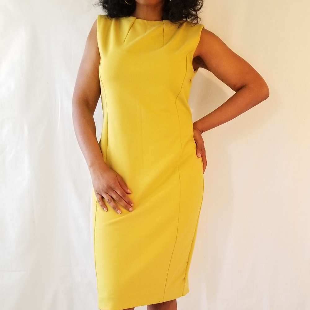 Yellow dress